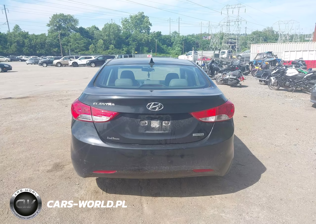 2012 Hyundai Elantra Limited (Ulsan Plant) VIN:KMHDH4AEXCU213638 - 16