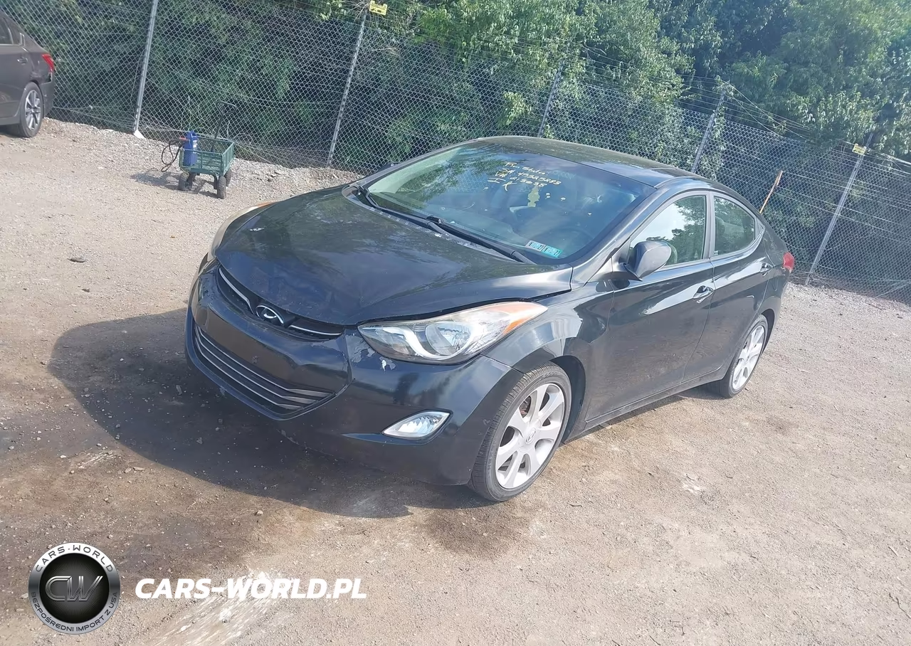 2012 Hyundai Elantra Limited (Ulsan Plant) VIN:KMHDH4AEXCU213638 - 2