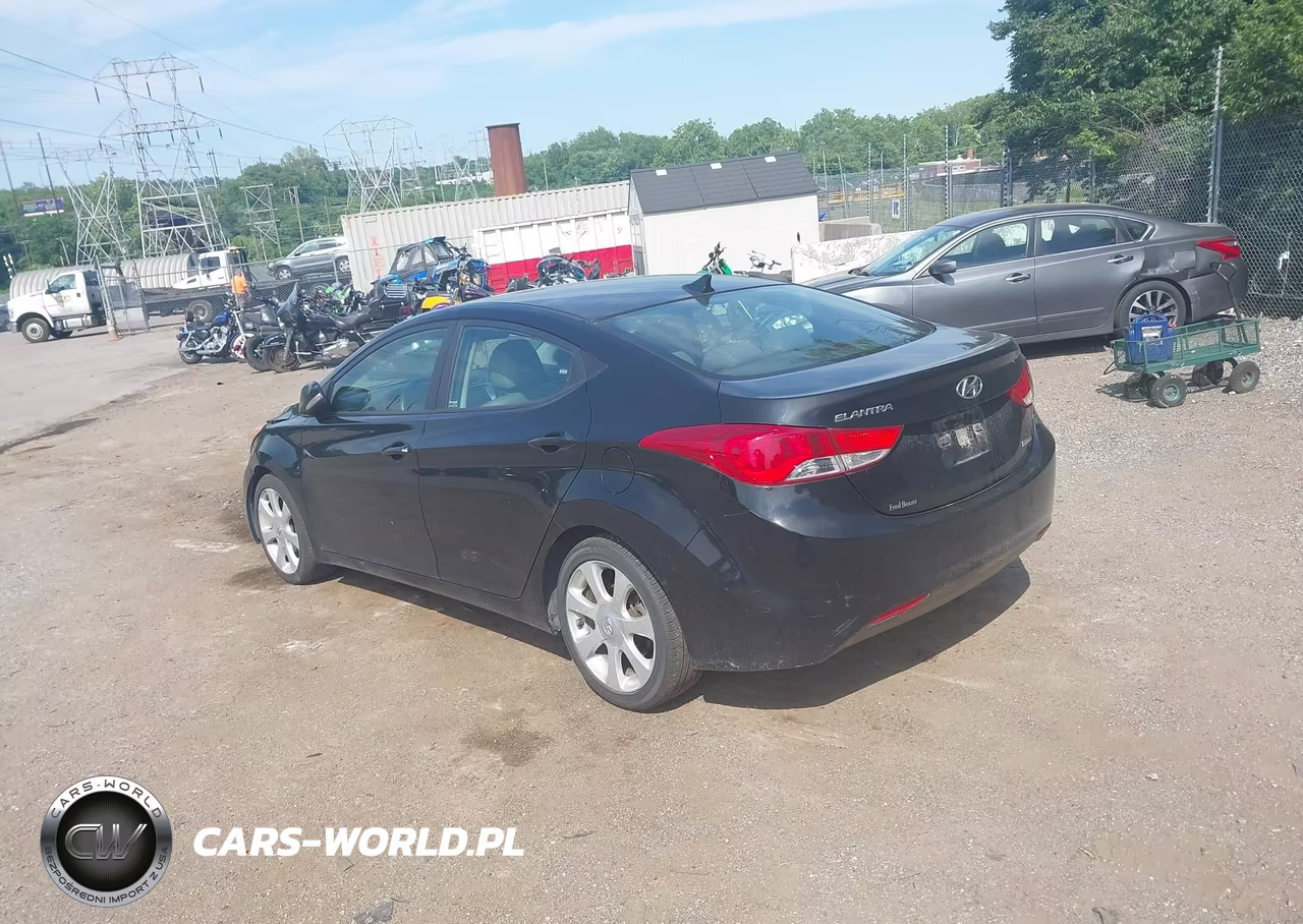 2012 Hyundai Elantra Limited (Ulsan Plant) VIN:KMHDH4AEXCU213638 - 3