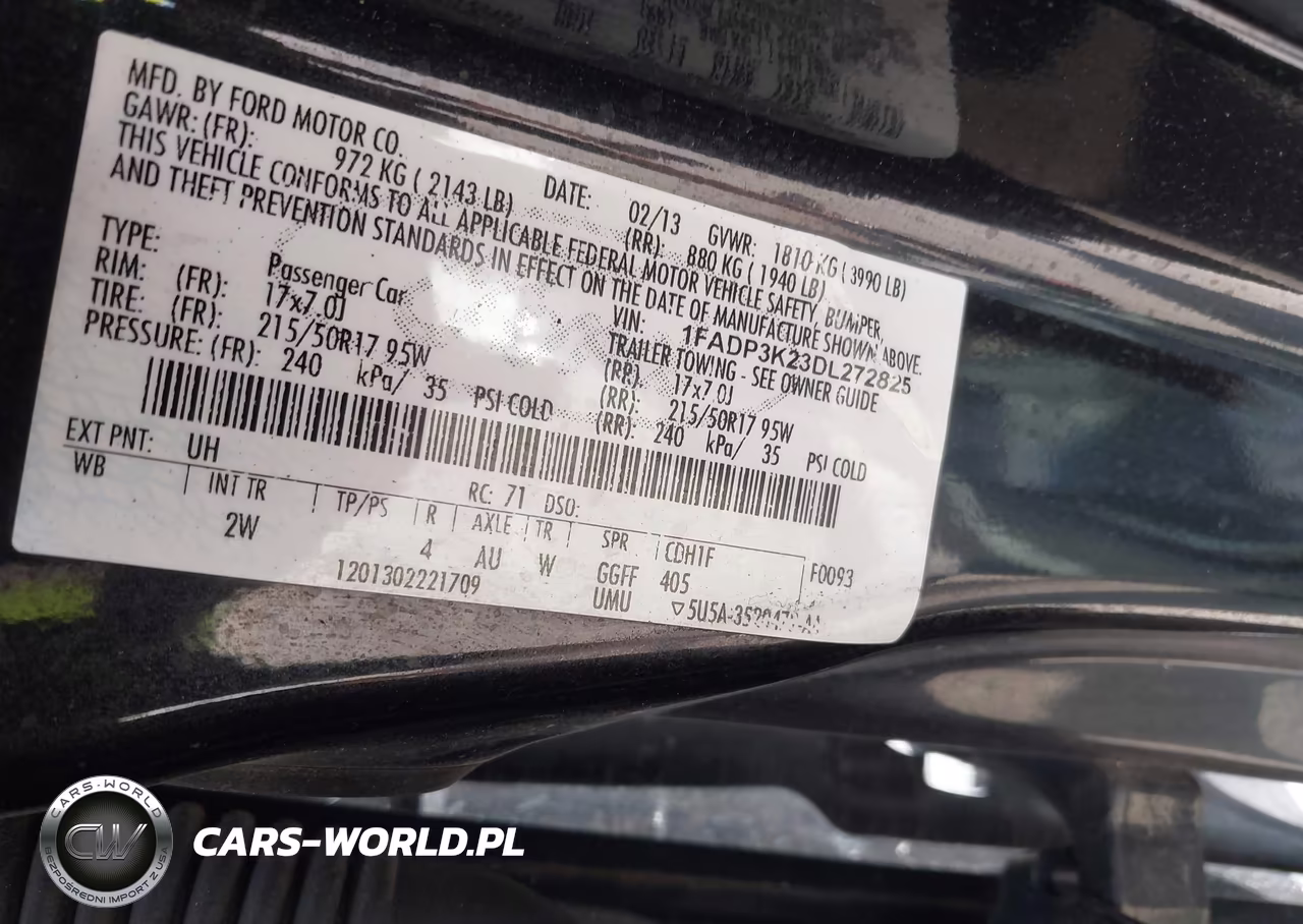 2013 Ford Focus Se VIN:1FADP3K23DL272825 - 9