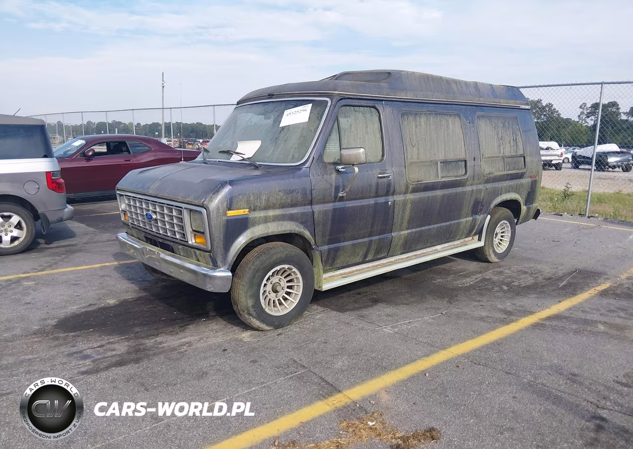 1987 Ford Econoline E150 Van VIN:1FDDE14H7HHB49152 - 2
