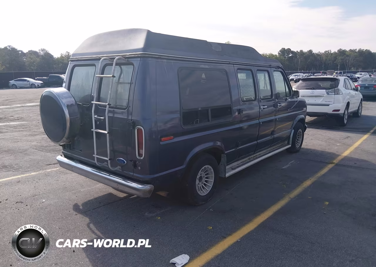 1987 Ford Econoline E150 Van VIN:1FDDE14H7HHB49152 - 4
