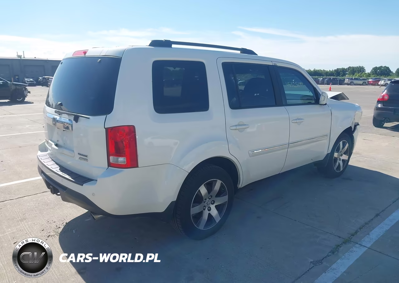 2013 Honda Pilot Touring VIN:5FNYF4H97DB019471 - 4