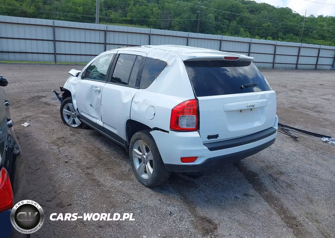 2012 Jeep Compass Sport VIN:1C4NJCBA5CD521254 - 3