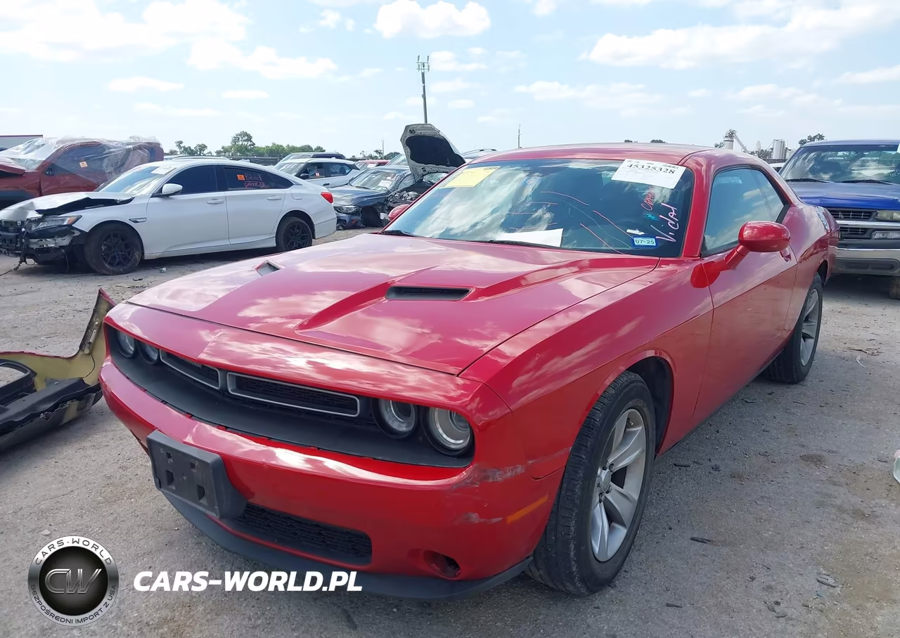 2015 Dodge Challenger Sxt VIN:2C3CDZAG6FH710918 - 2