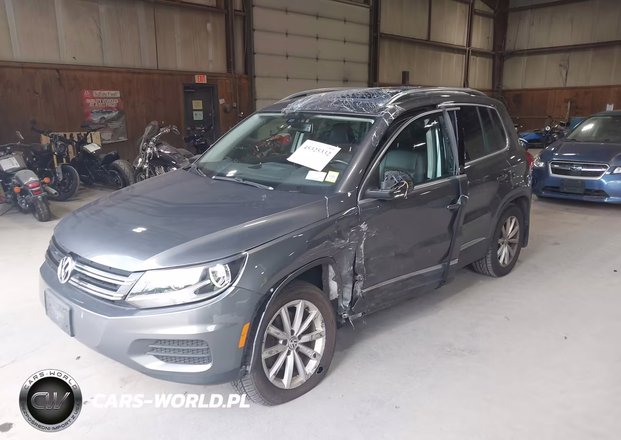 2017 Volkswagen Tiguan 2.0T Wolfsburg Edition VIN:WVGSV7AXXHK030519 - 2