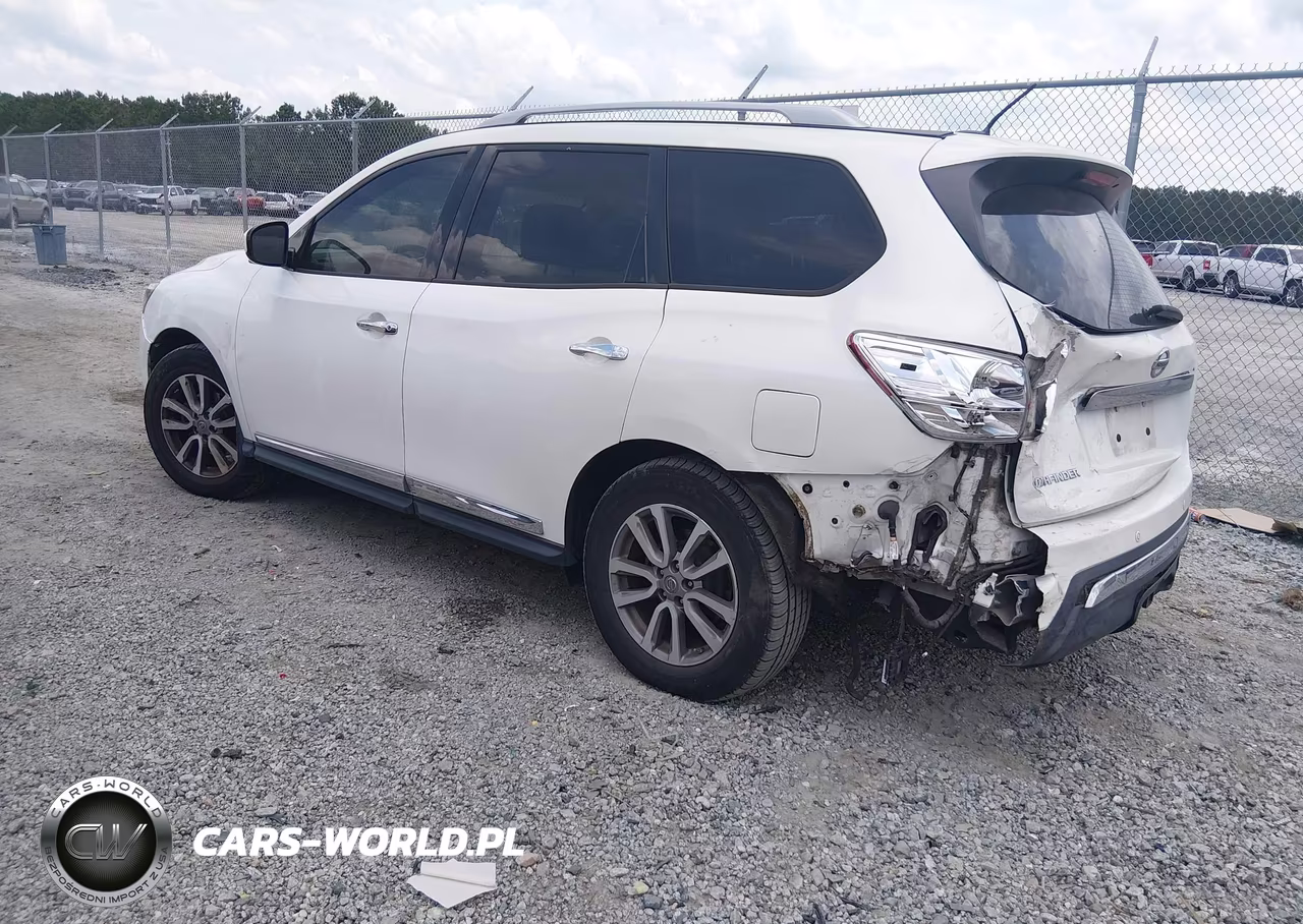 2015 Nissan Pathfinder Sl VIN:5N1AR2MN3FC707463 - 3