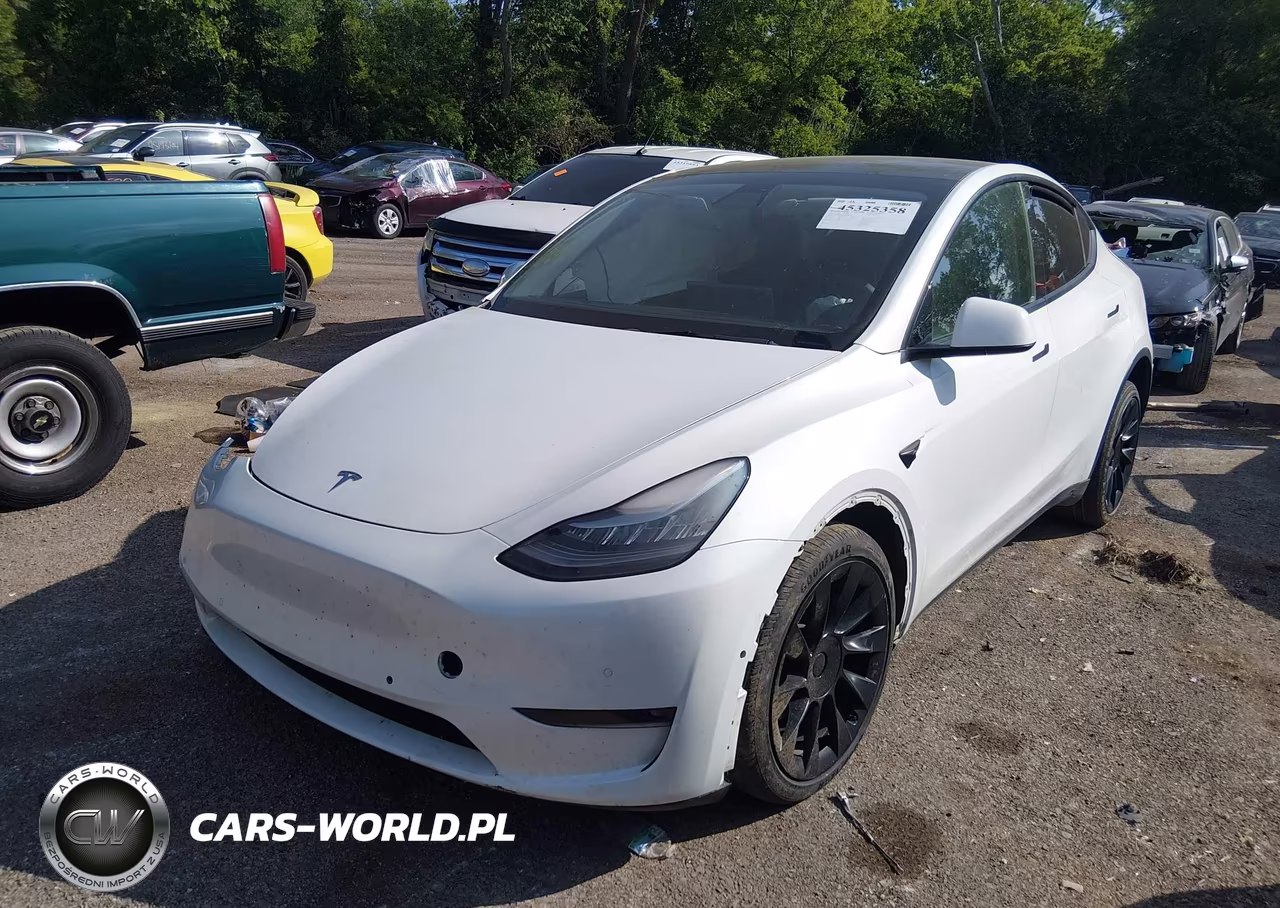 2021 Tesla Model Y Long Range Dual Motor All-Wheel Drive VIN:5YJYGDEE3MF196694 - 2