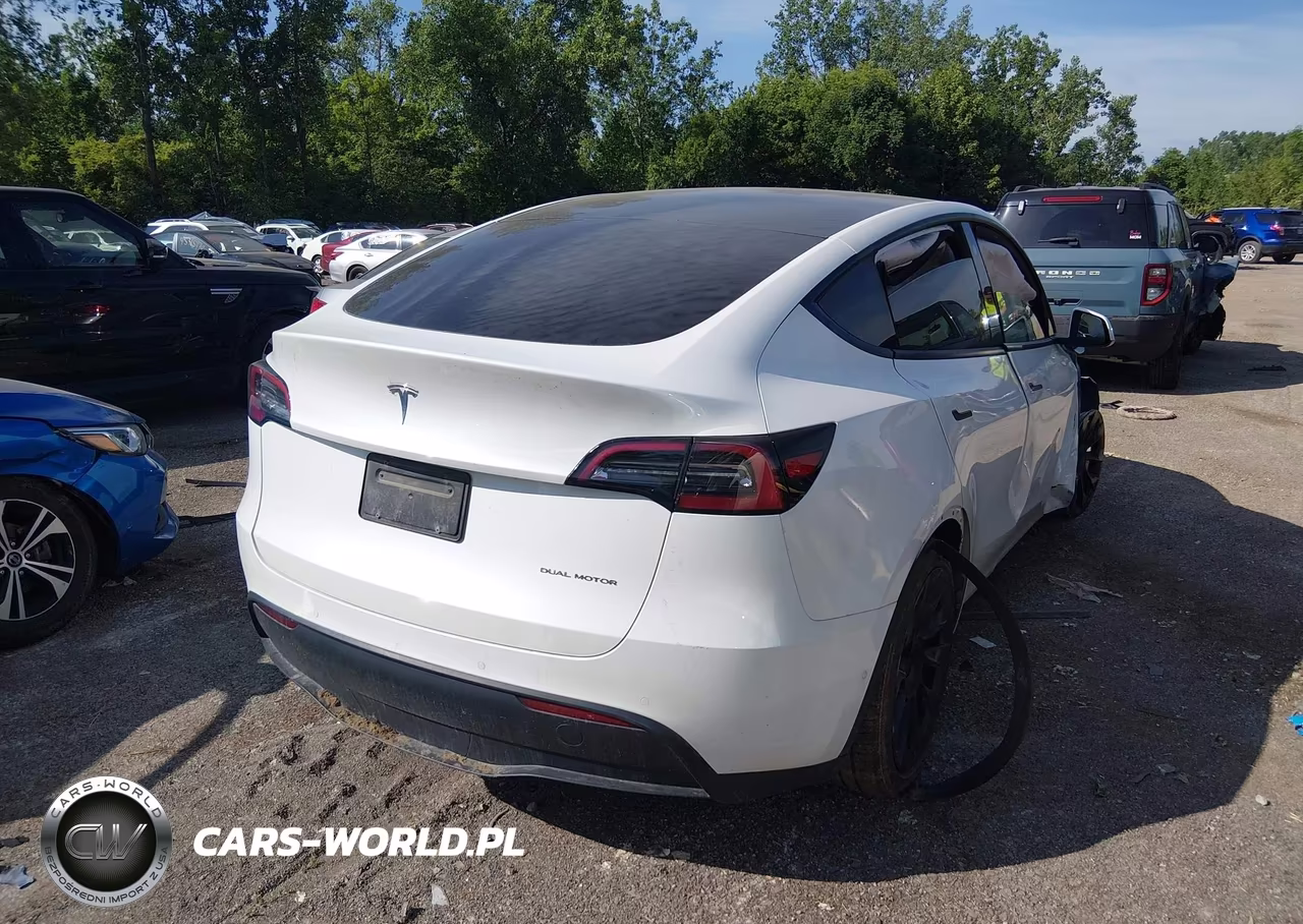 2021 Tesla Model Y Long Range Dual Motor All-Wheel Drive VIN:5YJYGDEE3MF196694 - 4