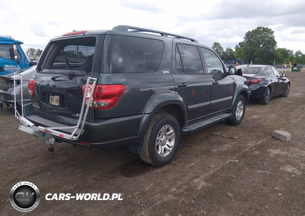 2007 Toyota Sequoia Sr5 V8 VIN:5TDZT34A77S287038 - 4