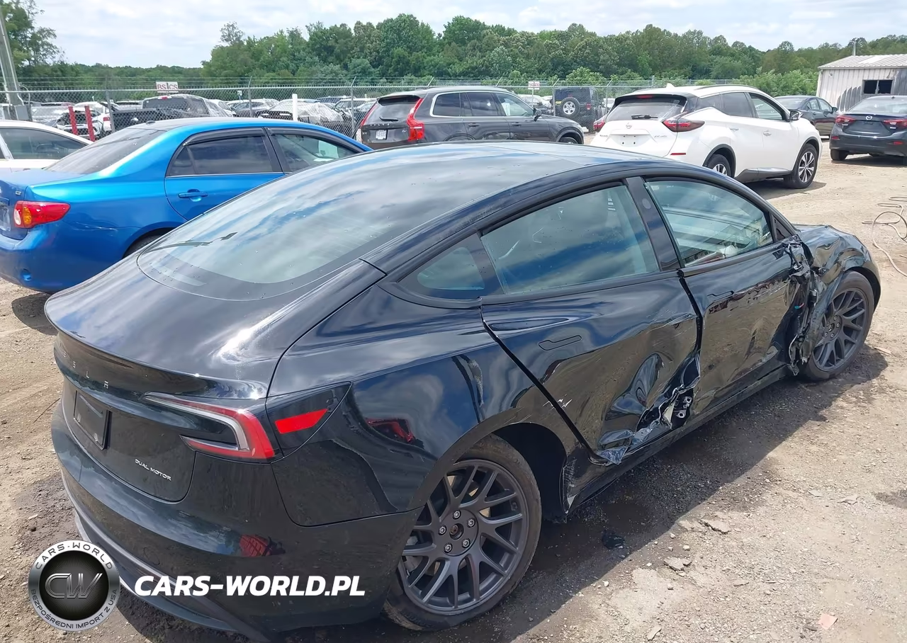 2025 Tesla Model 3 Long Range All-Wheel Drive VIN:5YJ3E1EB9SF906618 - 4