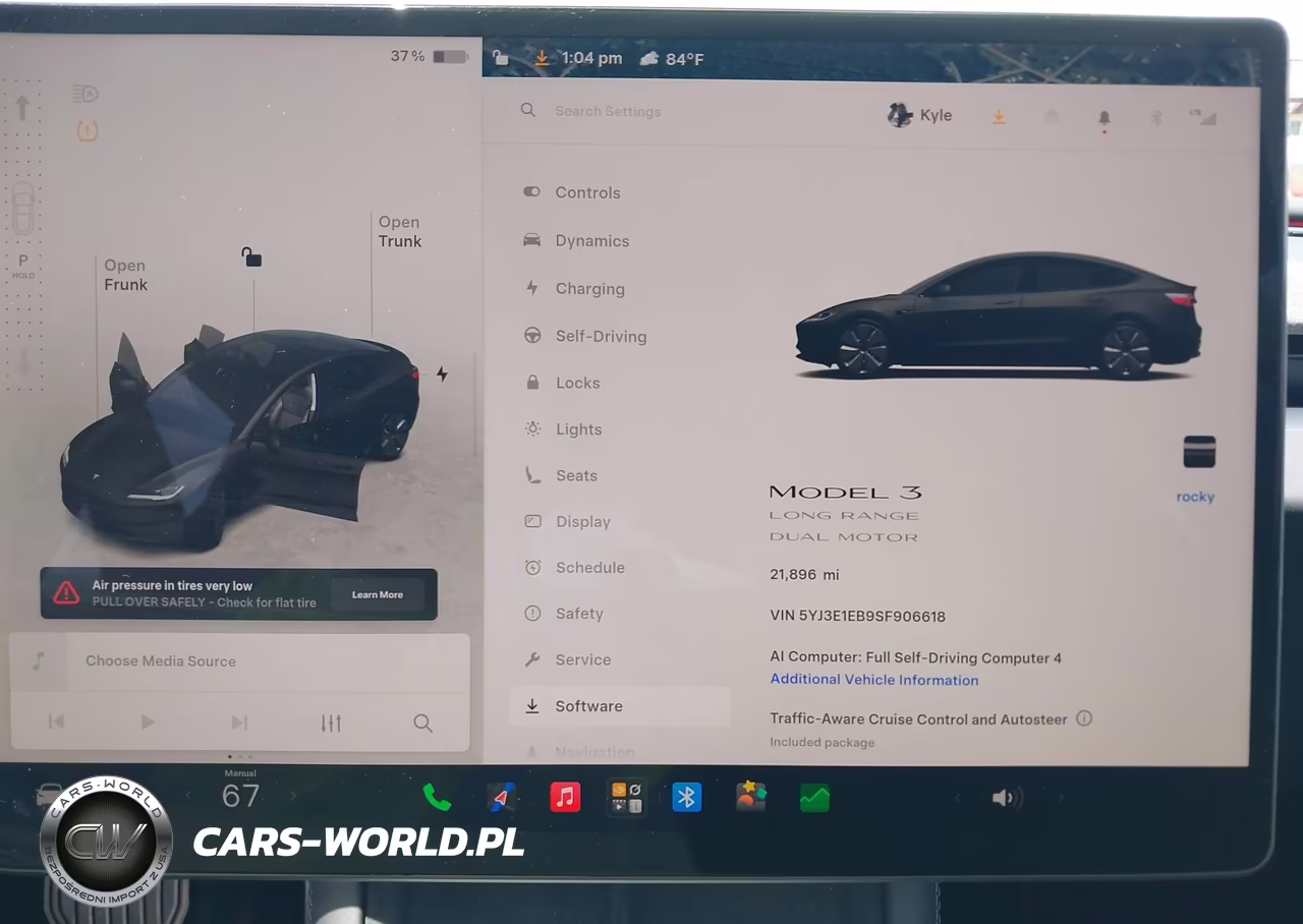 2025 Tesla Model 3 Long Range All-Wheel Drive VIN:5YJ3E1EB9SF906618 - 7