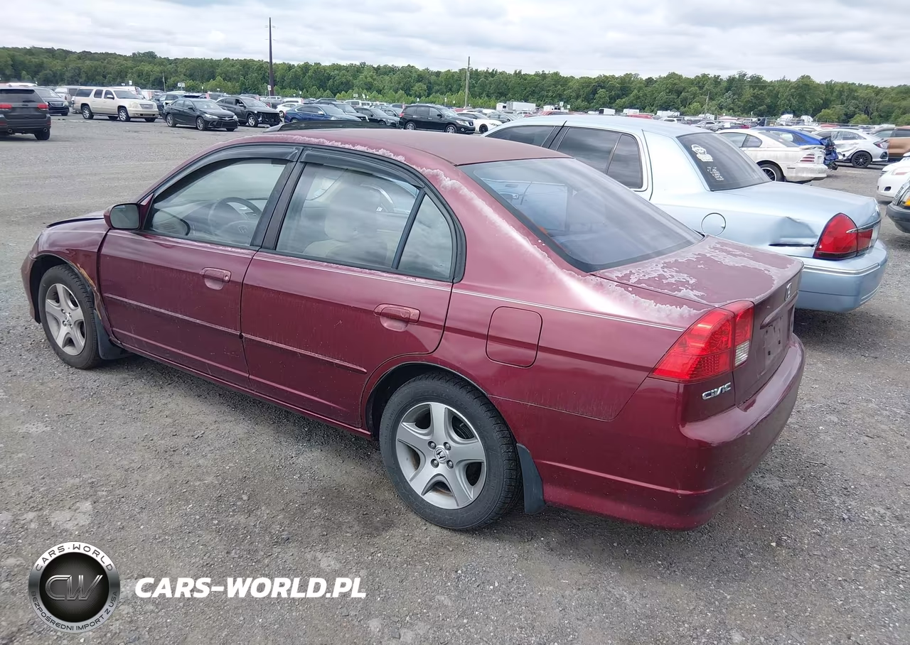 2004 Honda Civic Ex VIN:2HGES26744H569257 - 3