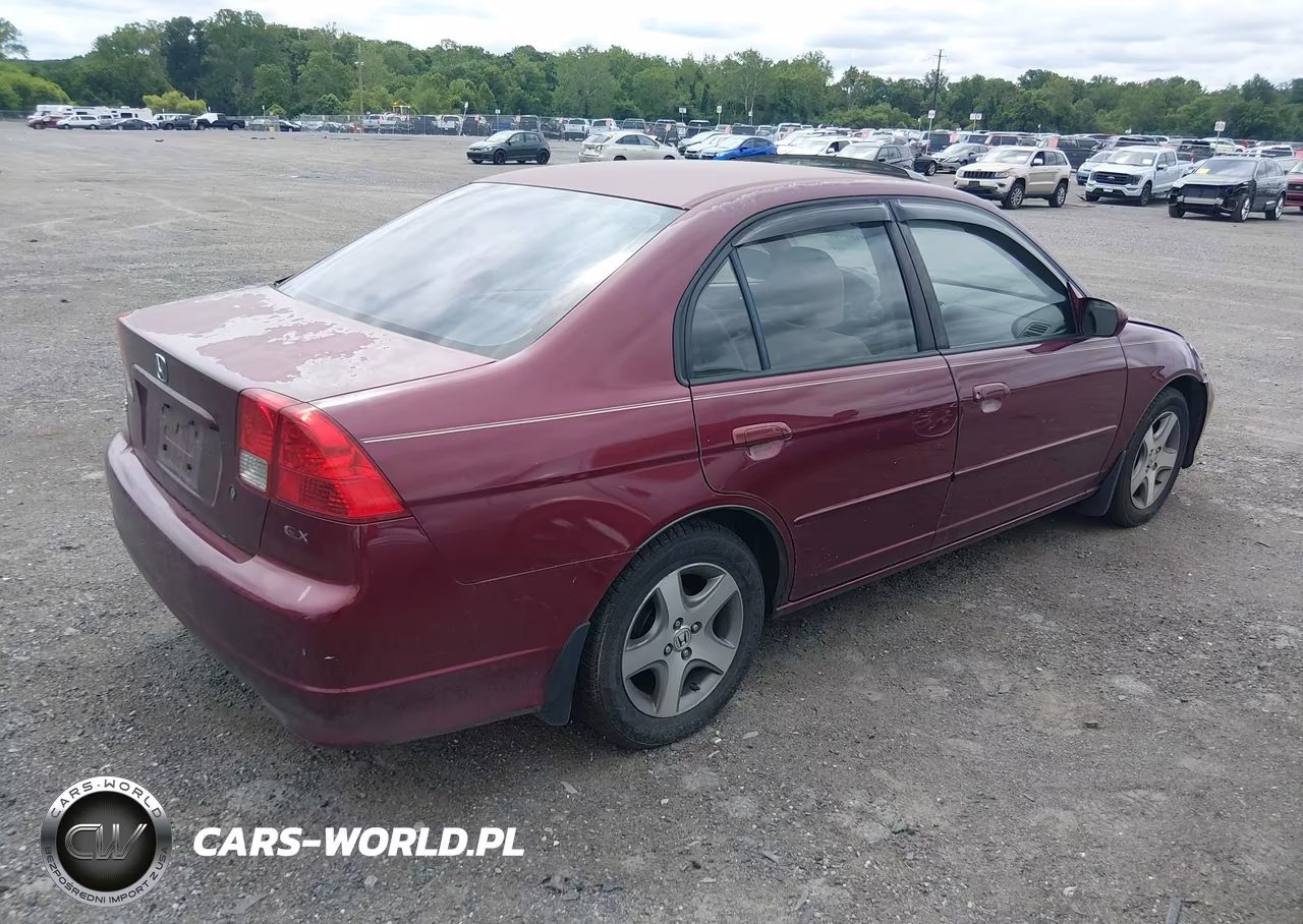 2004 Honda Civic Ex VIN:2HGES26744H569257 - 4