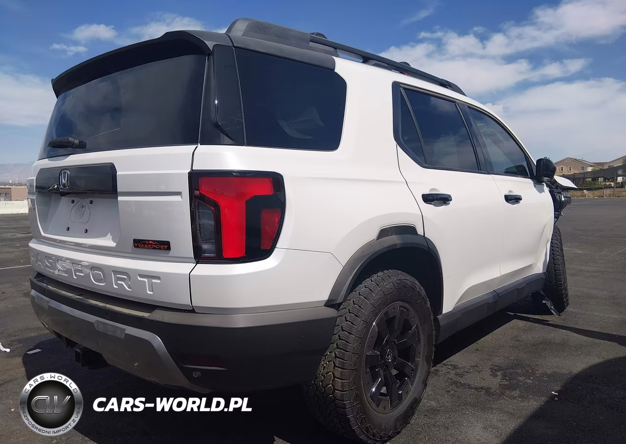 2026 Honda Passport Awd Trailsport Elite-Awd Trailsport Elite Blackout VIN:5FNYF9H89TB057576 - 4