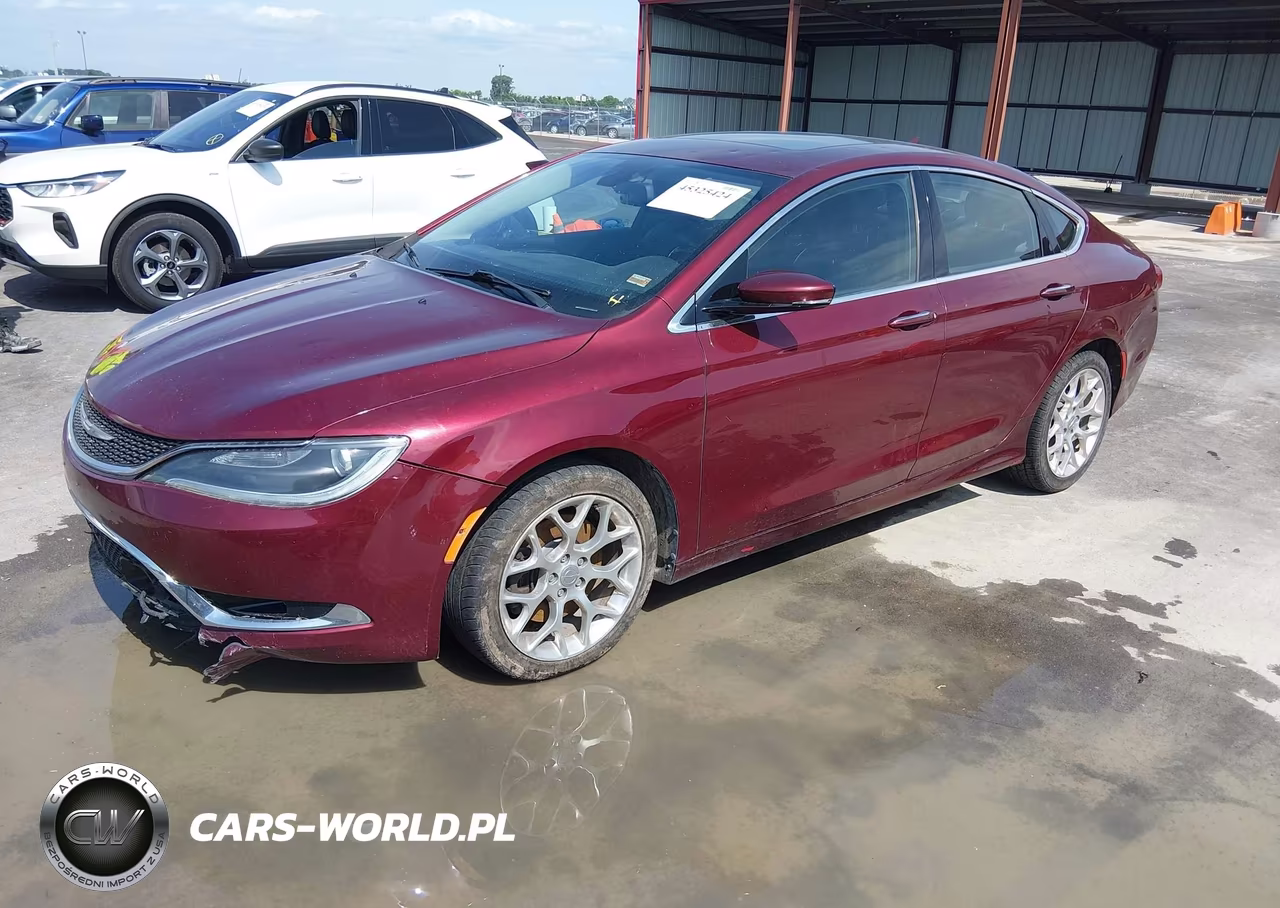 2016 Chrysler 200 C VIN:1C3CCCCG4GN172323 - 2