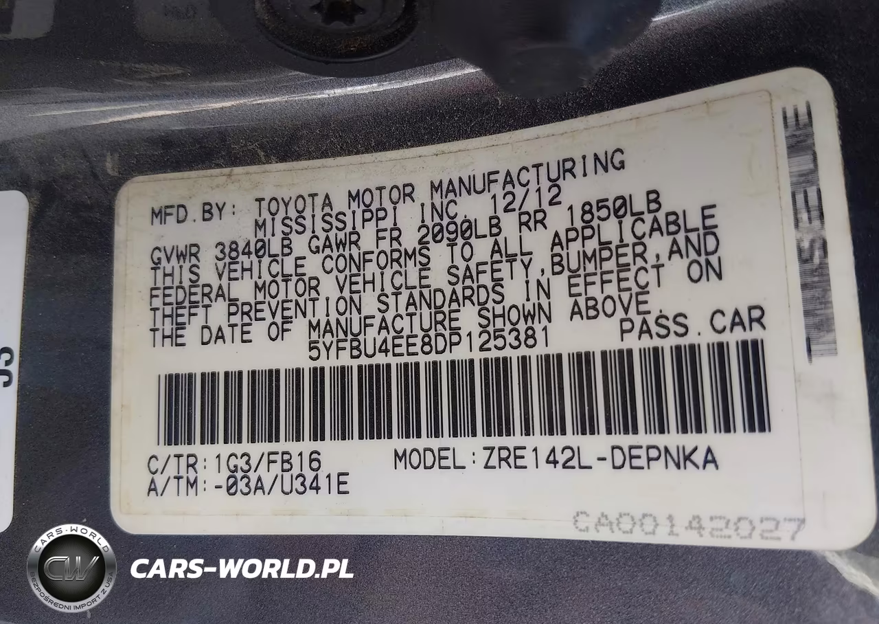 2013 Toyota Corolla Le VIN:5YFBU4EE8DP125381 - 9