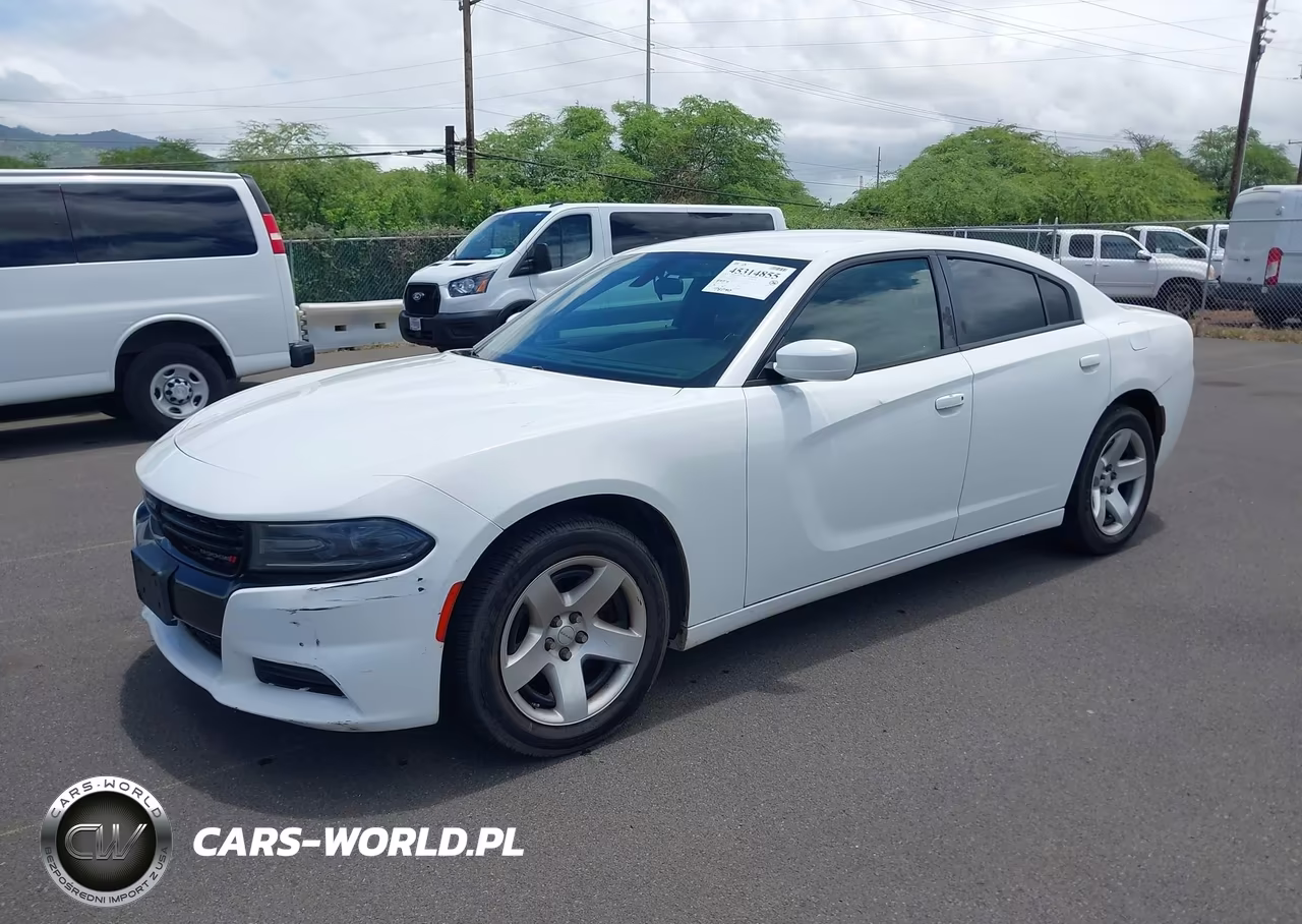 2019 Dodge Charger Police Rwd VIN:2C3CDXAG1KH734042 - 2