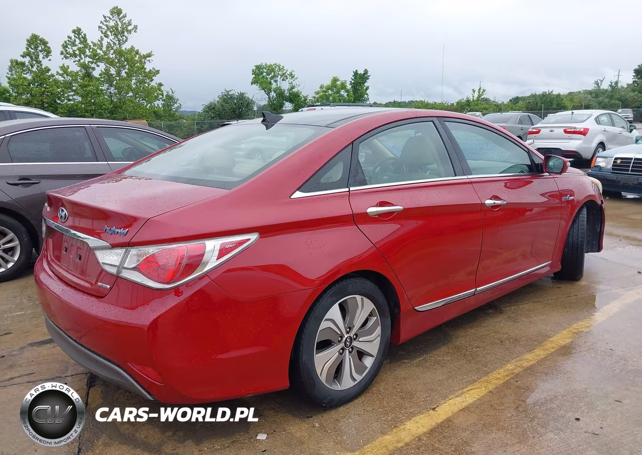 2014 Hyundai Sonata Hybrid Limited VIN:KMHEC4A48EA115898 - 4
