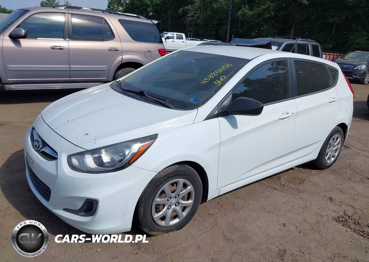 2014 Hyundai Accent Gs VIN:KMHCT5AE4EU161328 - 2