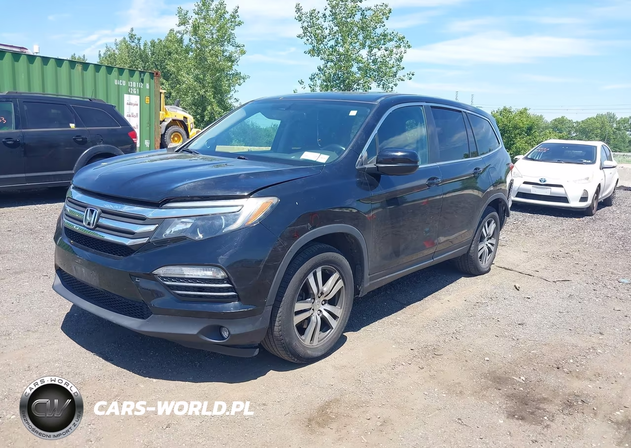 2016 Honda Pilot Ex-L VIN:5FNYF6H7XGB092381 - 2