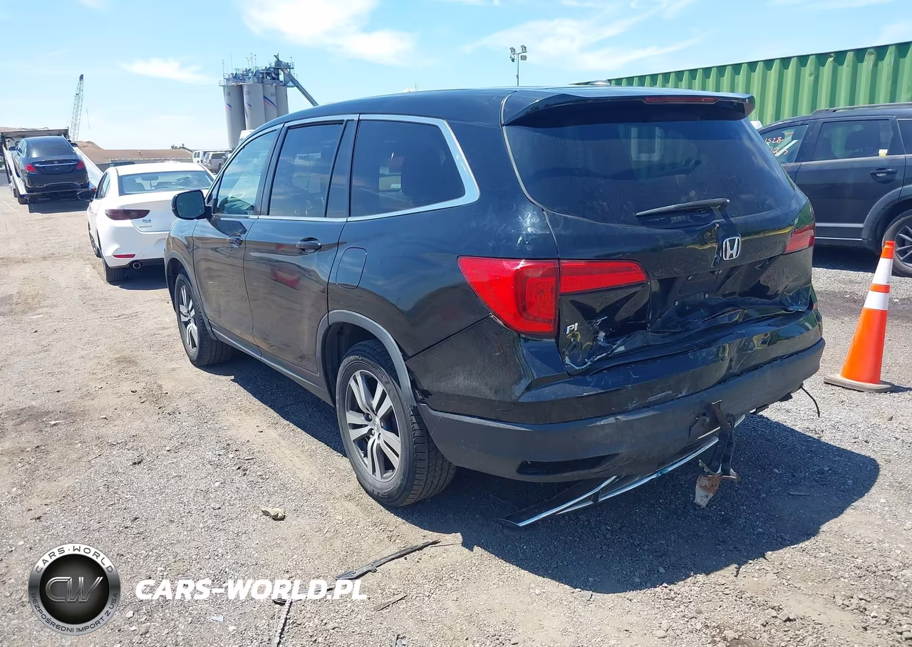 2016 Honda Pilot Ex-L VIN:5FNYF6H7XGB092381 - 3
