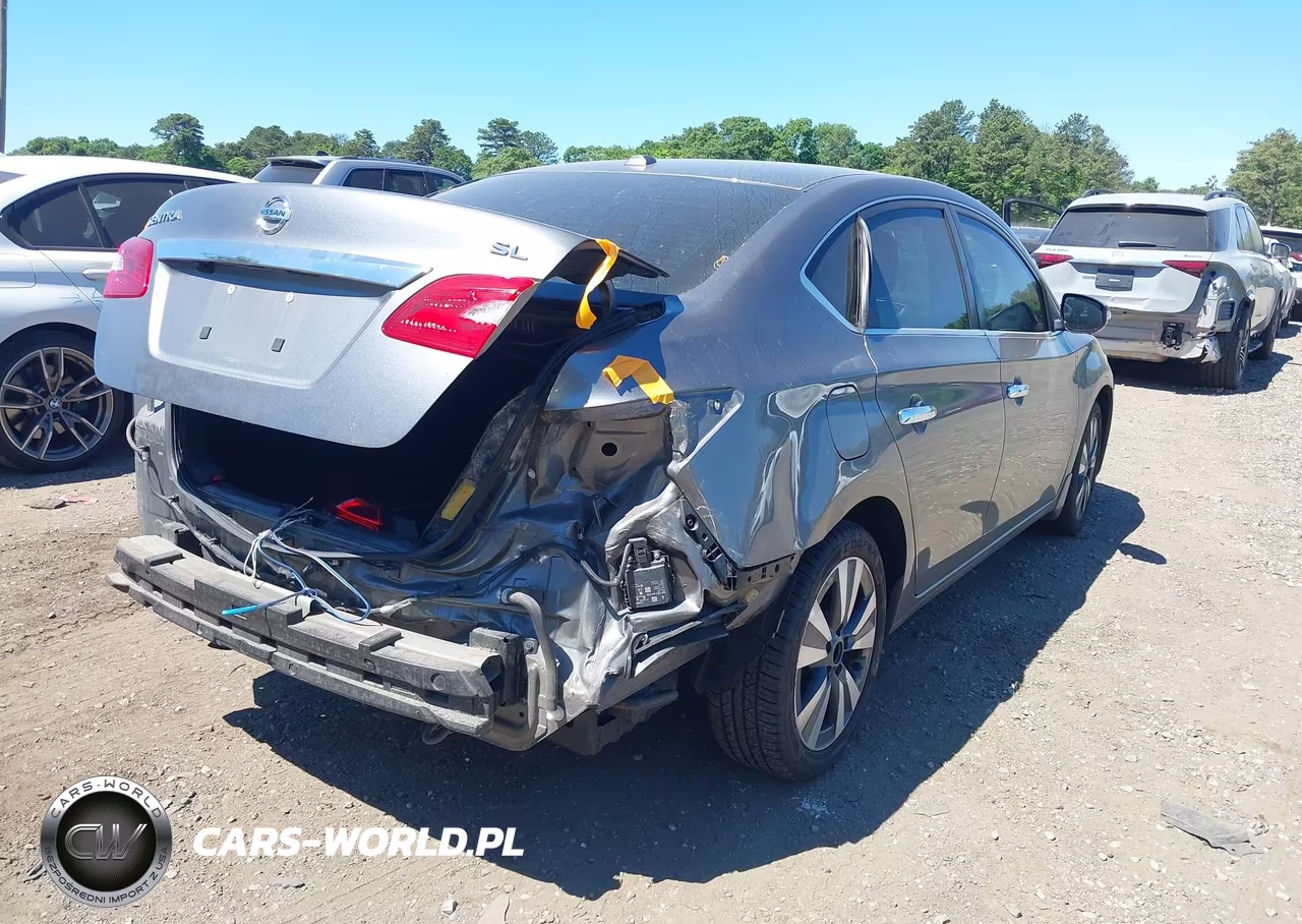 2017 Nissan Sentra Sl VIN:3N1AB7AP5HY349534 - 4