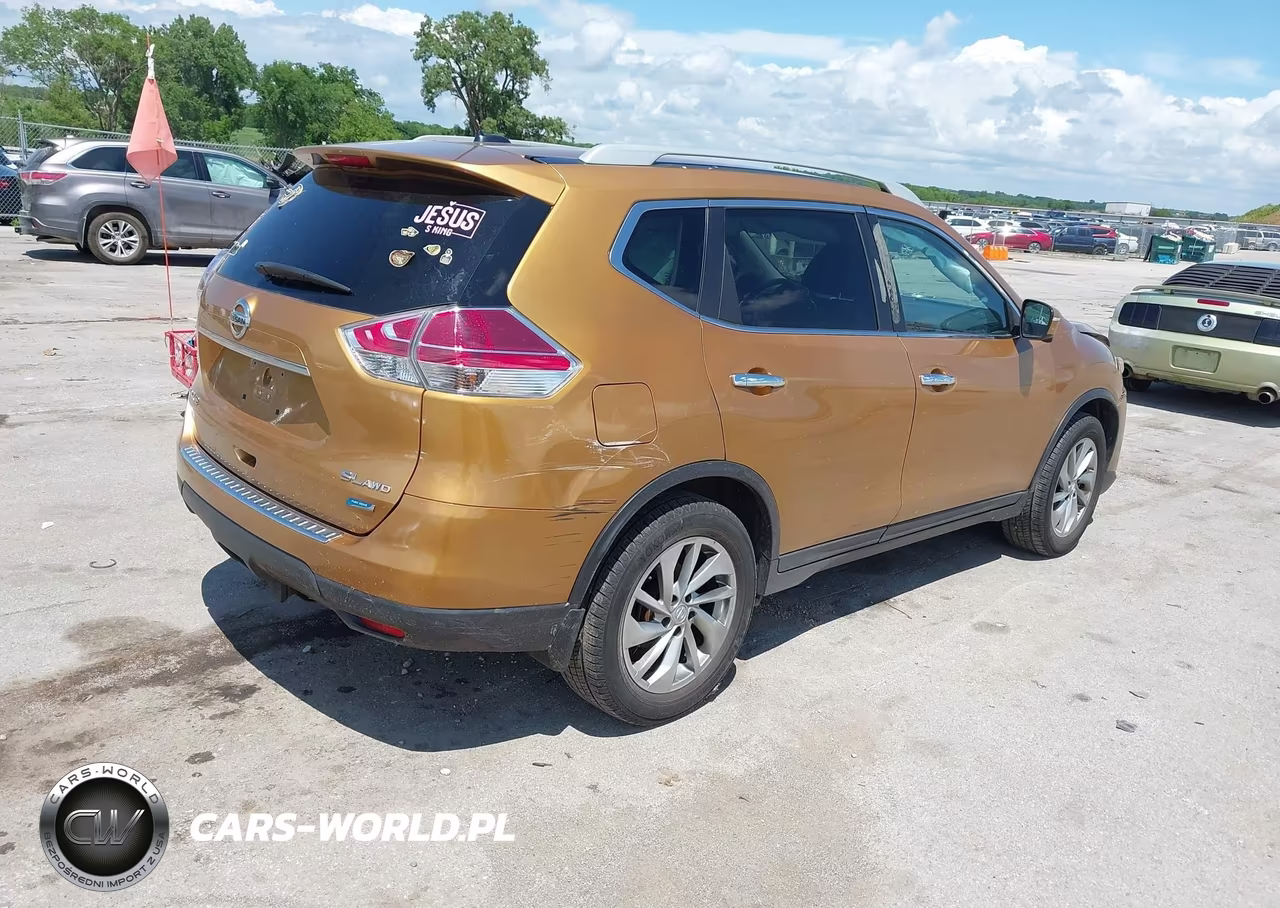 2014 Nissan Rogue S VIN:5N1AT2MV8EC860145 - 4