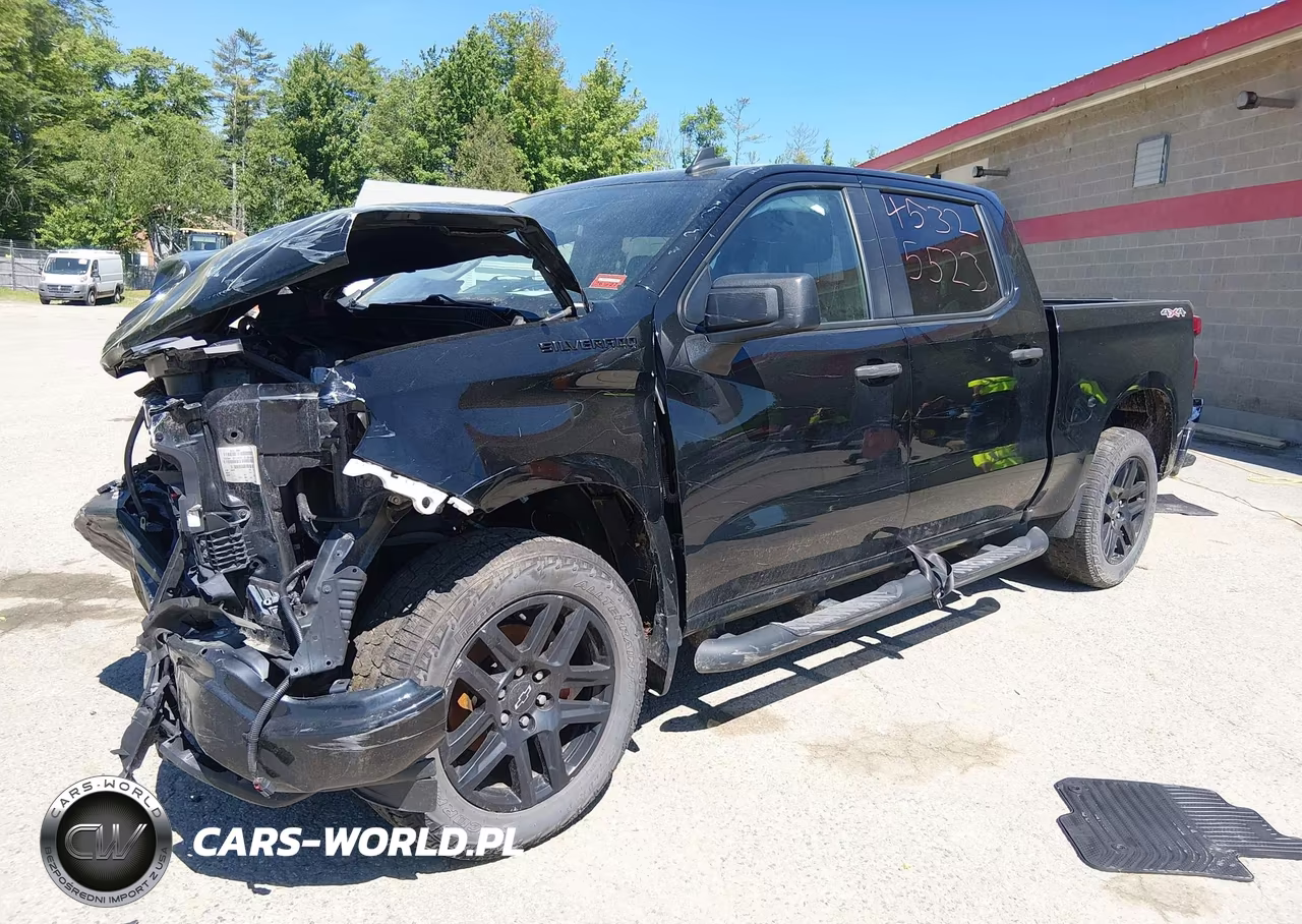 2022 Chevrolet Silverado 1500 4Wd Short Bed Custom VIN:1GCPDBEK7NZ514973 - 2