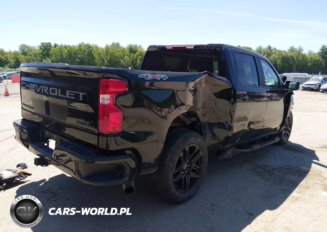 2022 Chevrolet Silverado 1500 4Wd Short Bed Custom VIN:1GCPDBEK7NZ514973 - 4
