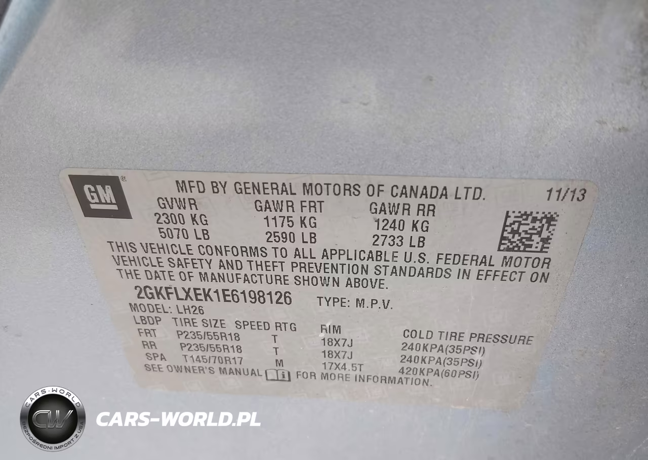 2014 GMC Terrain Slt-1 VIN:2GKFLXEK1E6198126 - 9
