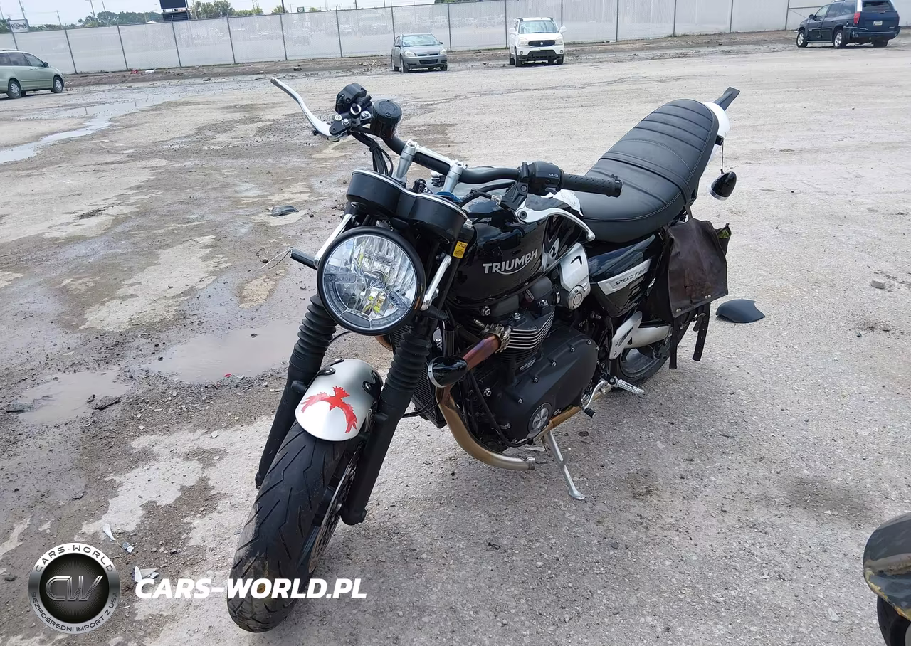 2019 Triumph Motorcycle Speed Twin VIN:SMTD54HF1KT928826 - 2