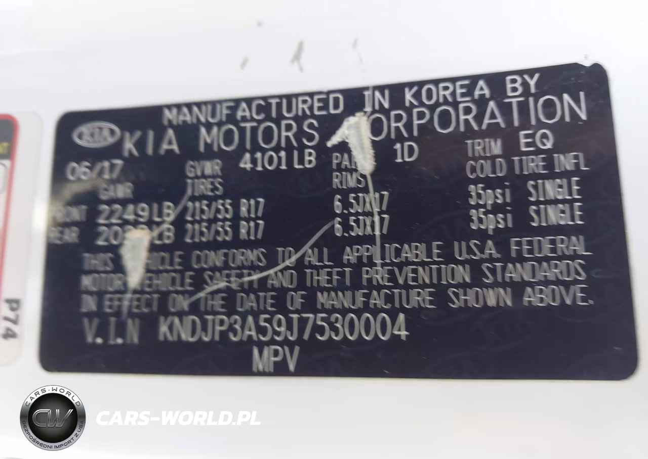 2018 Kia Soul + VIN:KNDJP3A59J7530004 - 9