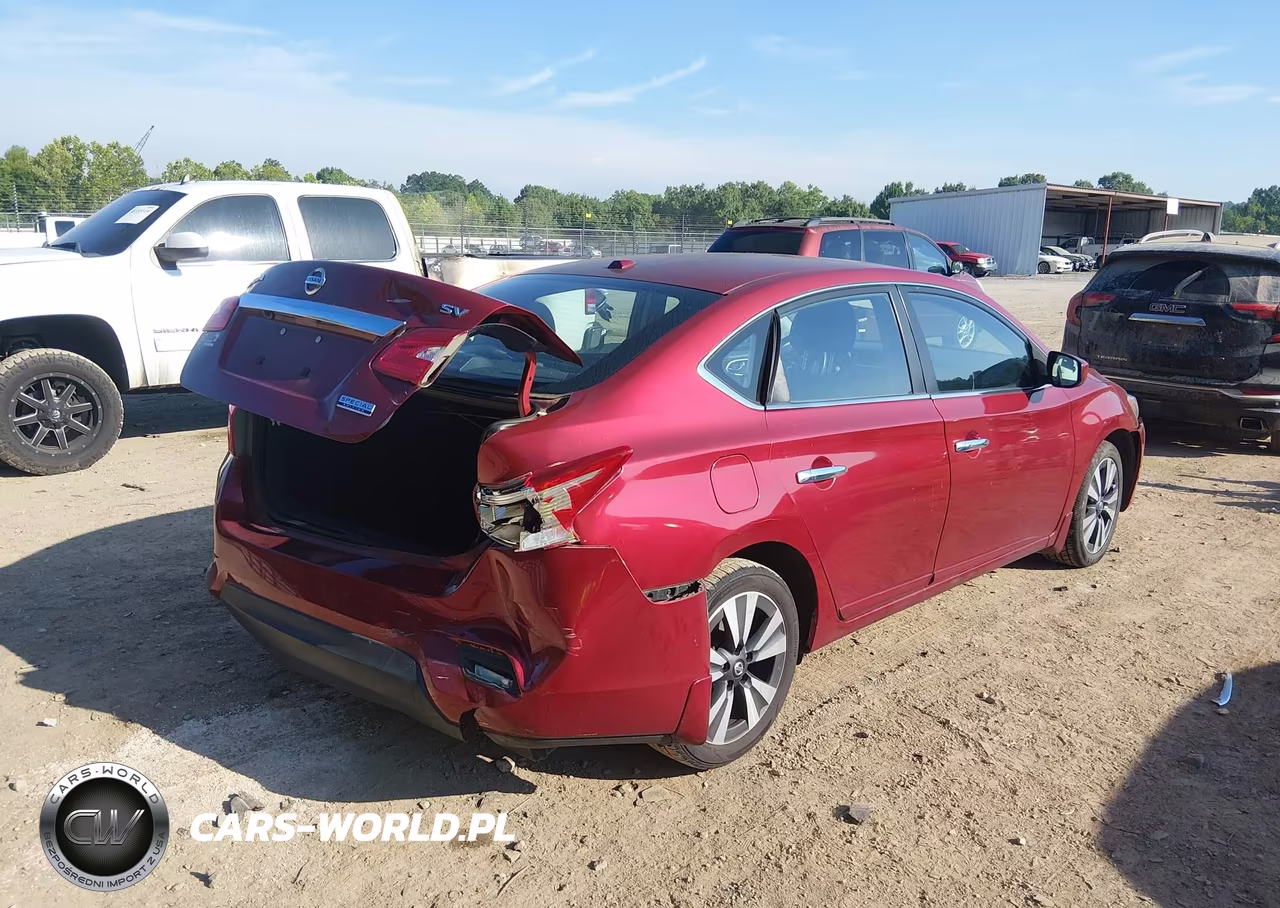 2019 Nissan Sentra Sv VIN:3N1AB7AP3KY232512 - 4