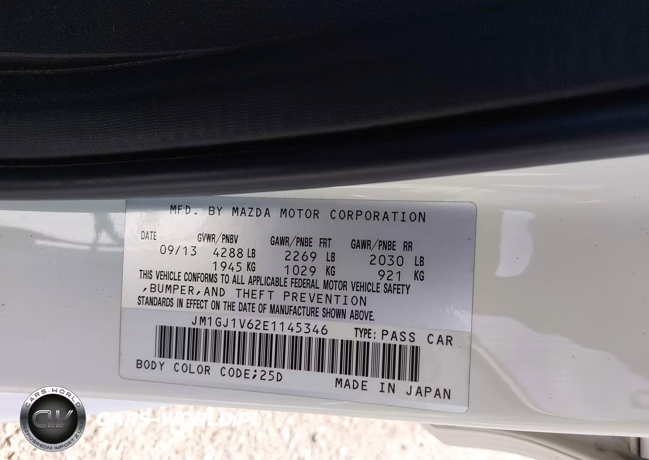 2014 Mazda 6 Touring VIN:JM1GJ1V62E1145346 - 9
