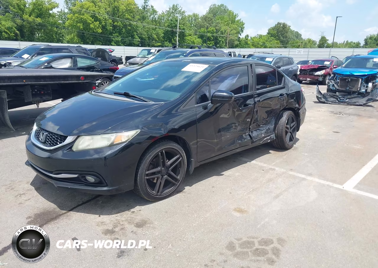 2014 Honda Civic Ex-L VIN:2HGFB2F96EH525252 - 2