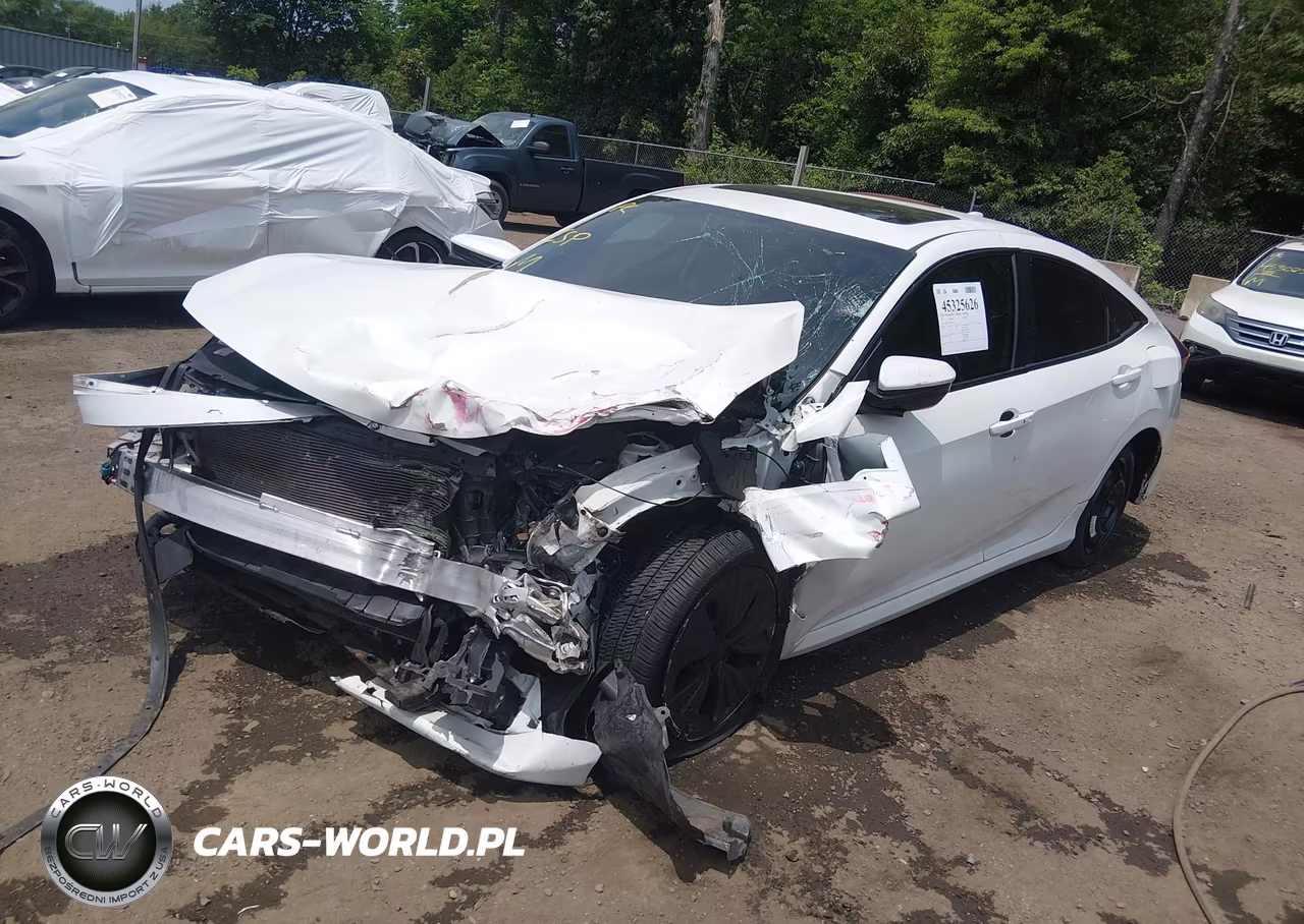 2017 Honda Civic Ex-L VIN:19XFC1F77HE202980 - 2