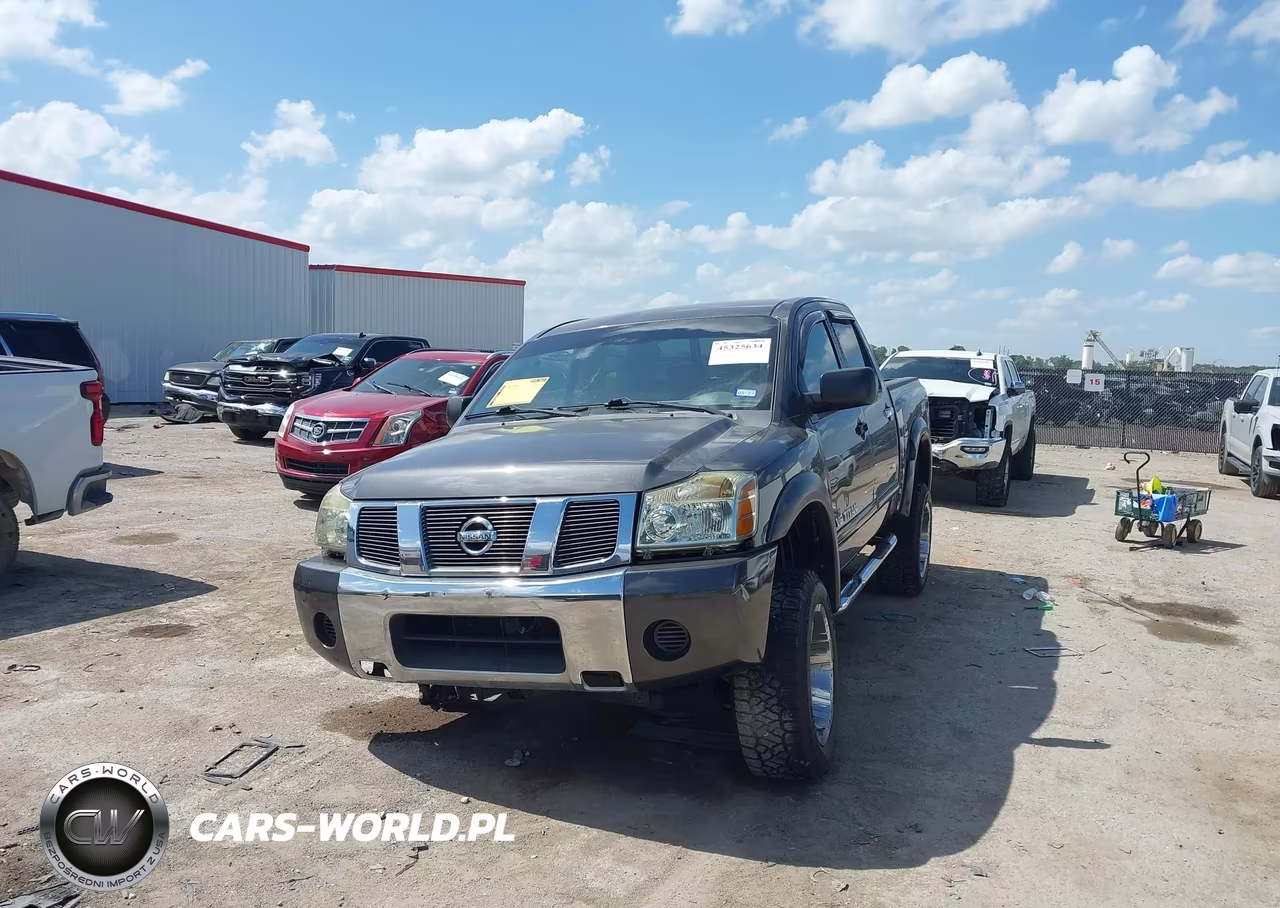 2007 Nissan Titan Se VIN:1N6BA07B07N238115 - 2