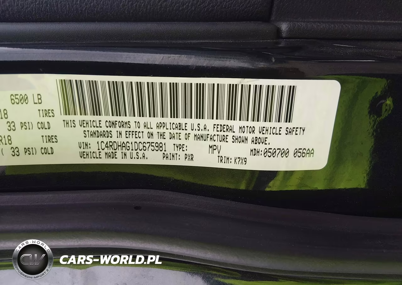 2013 Dodge Durango Sxt VIN:1C4RDHAG1DC675981 - 9