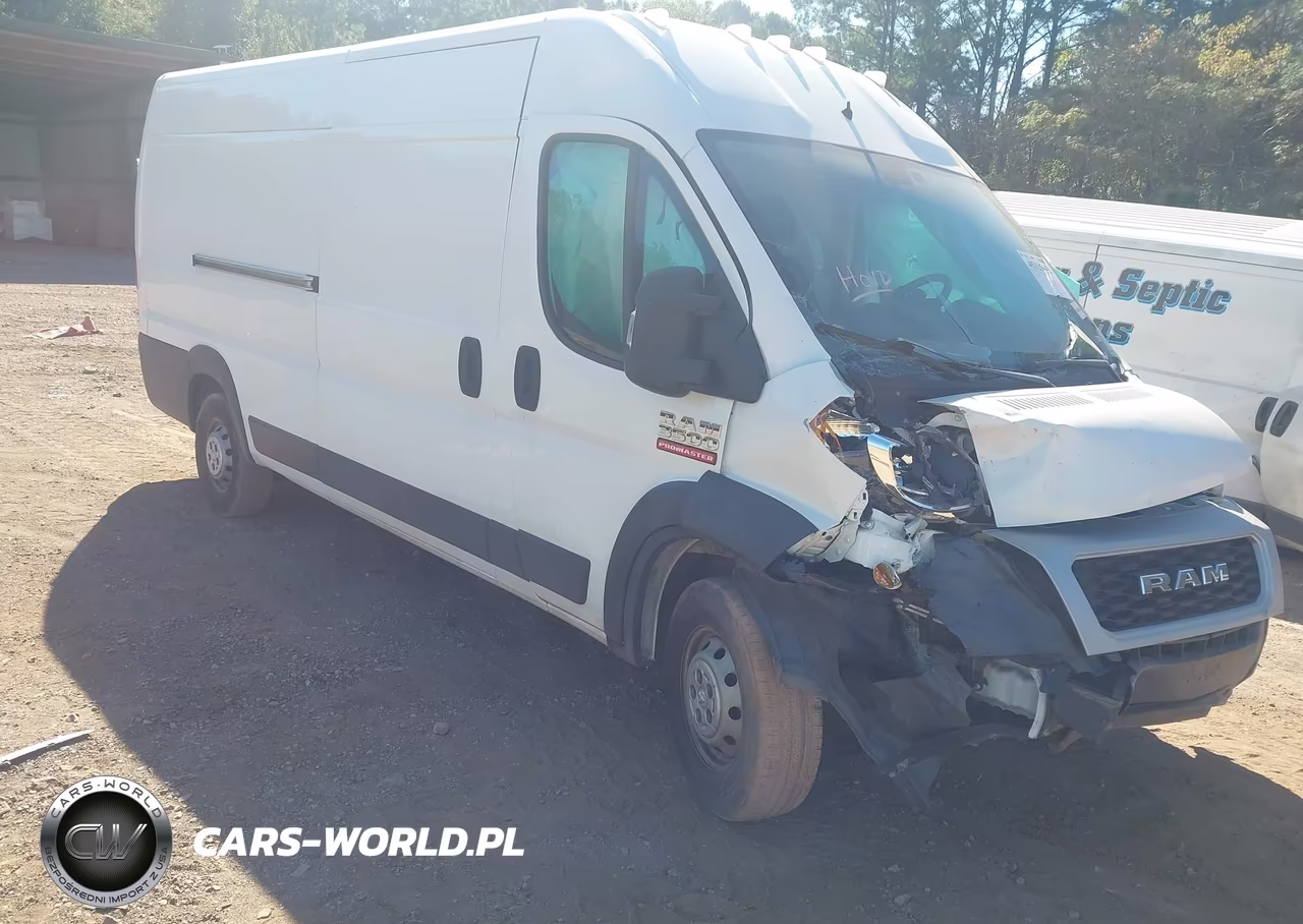 2019 Ram Promaster 3500 Cargo Van High Roof 159 Wb Ext – zdjęcie 1 z 16
