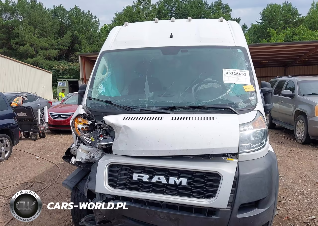 2019 Ram Promaster 3500 Cargo Van High Roof 159 Wb Ext VIN:3C6URVJG2KE545313 - 12