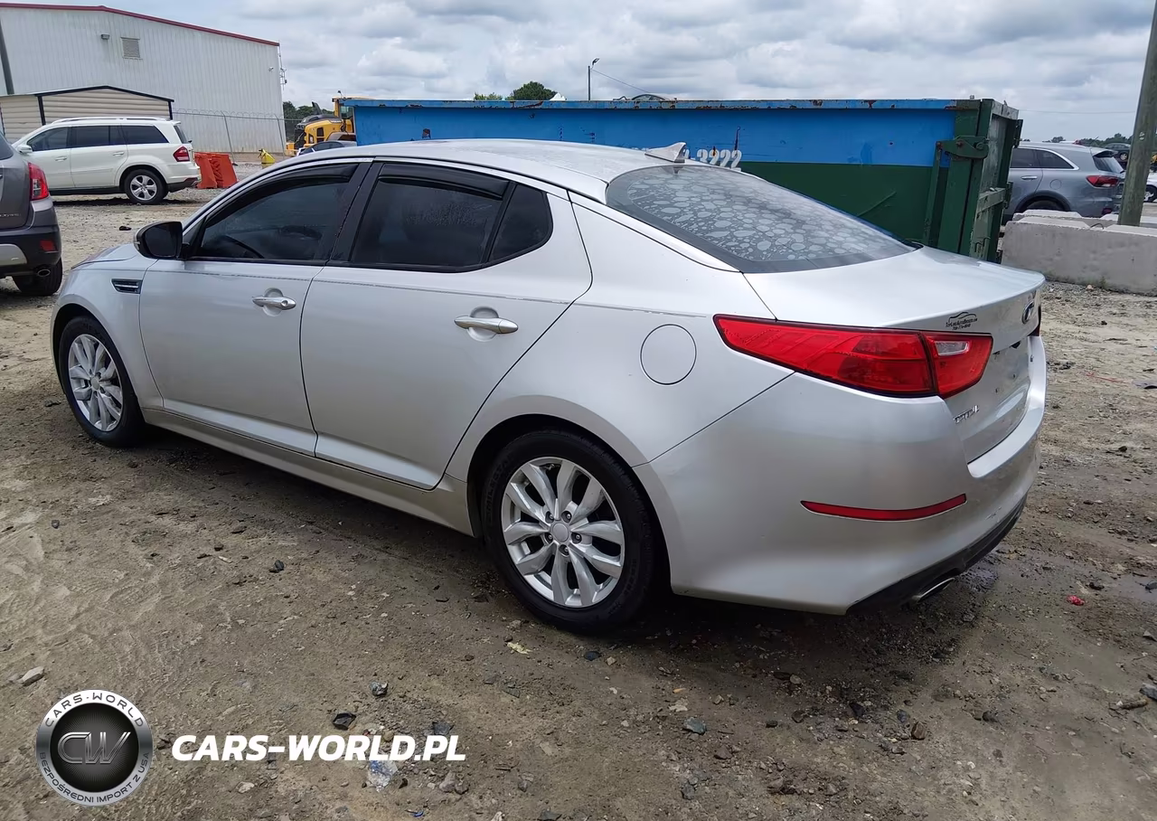 2014 Kia Optima Lx VIN:5XXGM4A78EG348799 - 3