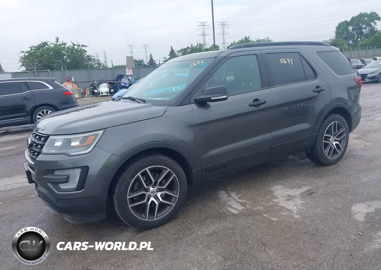 2016 Ford Explorer Sport VIN:1FM5K8GT9GGC56939 - 2