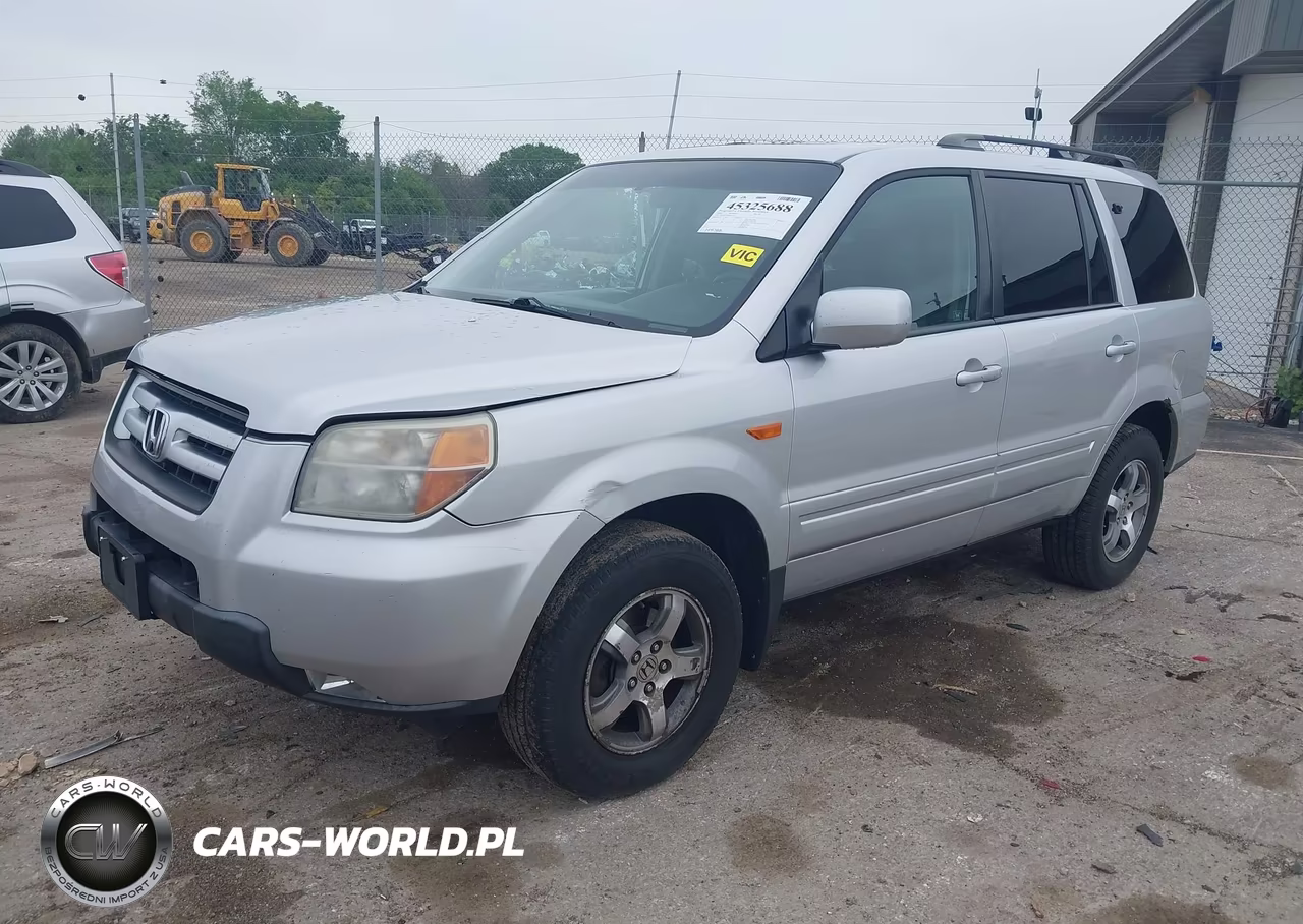 2008 Honda Pilot Se VIN:5FNYF18308B052277 - 2