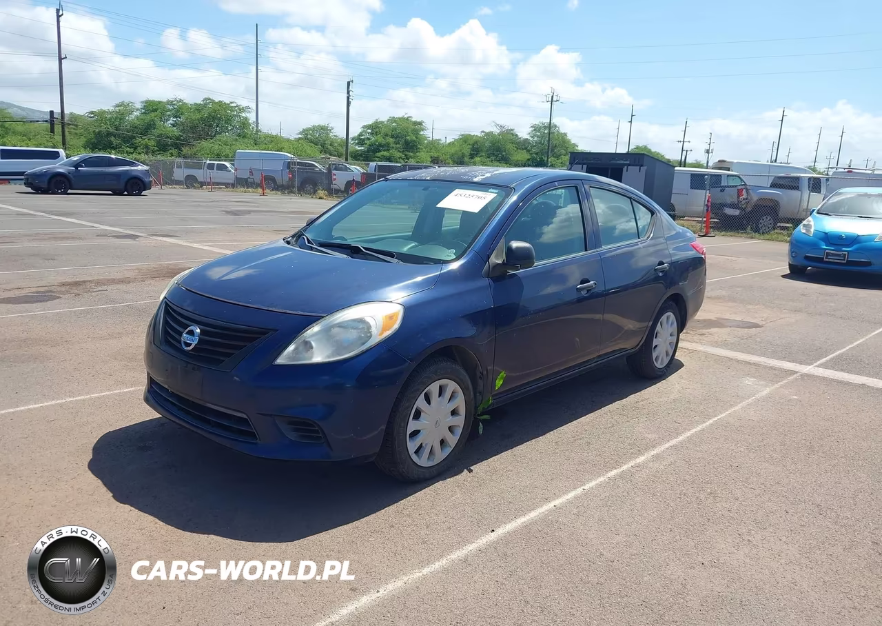 2013 Nissan Versa 1.6 S VIN:3N1CN7AP0DL875996 - 2