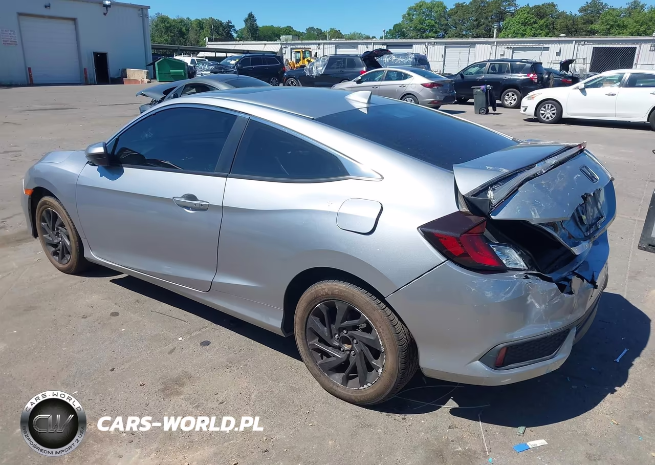 2020 Honda Civic Ex VIN:2HGFC3B38LH352593 - 3