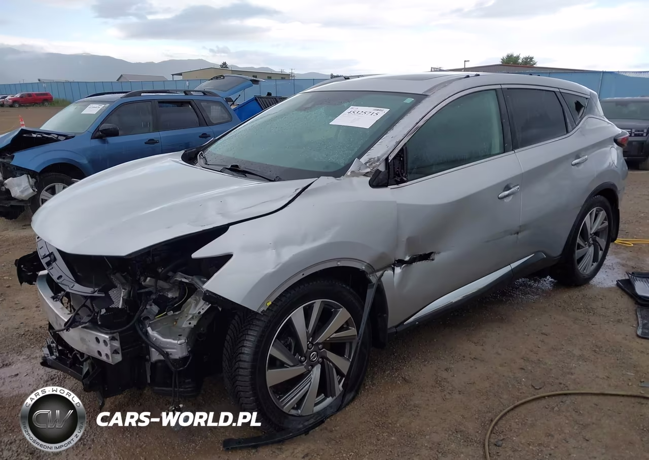 2020 Nissan Murano Sl Intelligent Awd VIN:5N1AZ2CS9LN155572 - 2