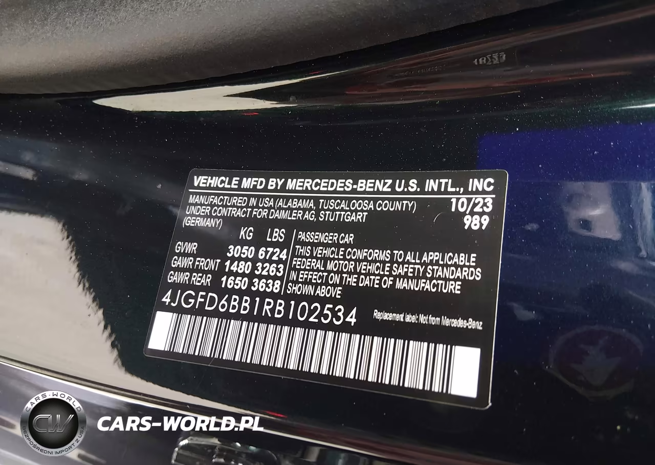 2024 Mercedes-Benz Amg Gle 53 Coupe 4Matic+ VIN:4JGFD6BB1RB102534 - 9