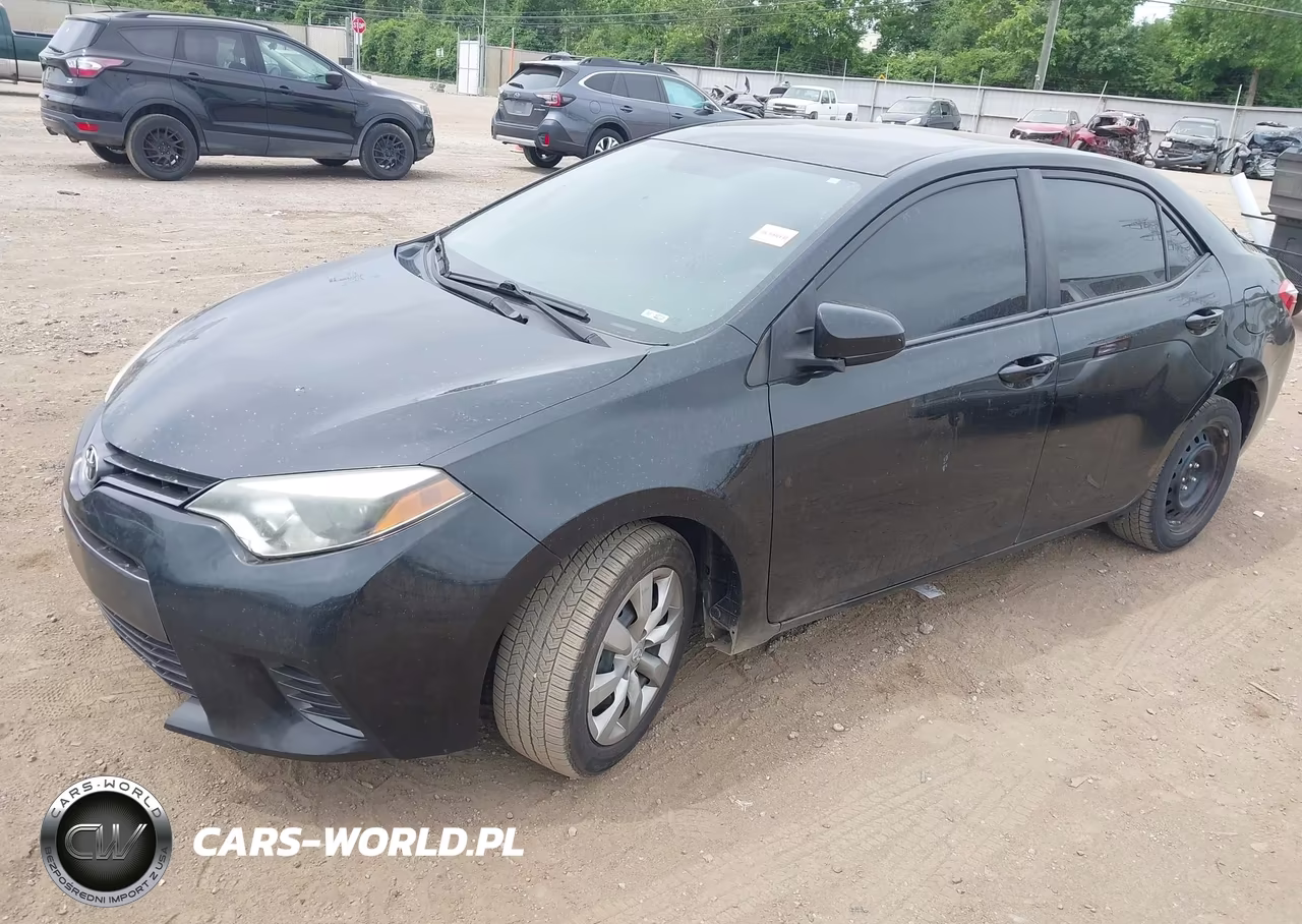 2015 Toyota Corolla Le VIN:2T1BURHE0FC339552 - 2