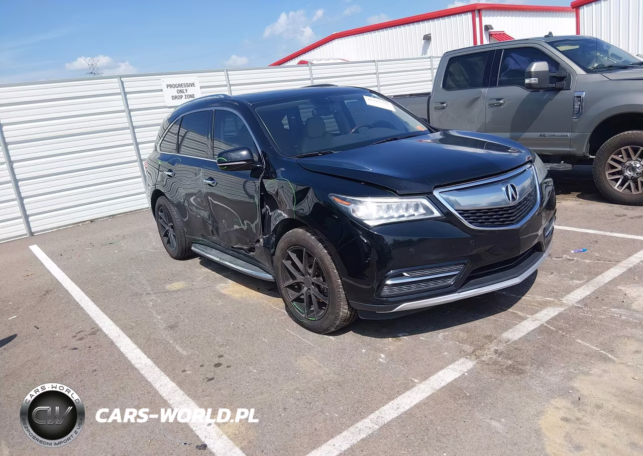 2015 Acura Mdx Advance Pkg W-Entertainment Pkg